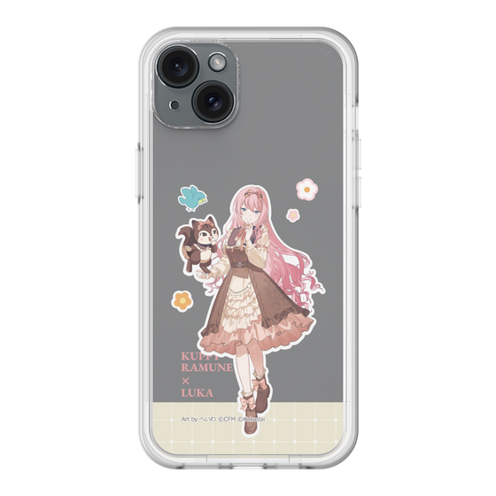Slim Protection Premium Case［ Hatsune Miku × Kuppy Ramune – Megurine Luka × Ram – Full-body Illustration 2 ］