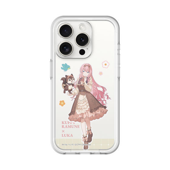 Slim Protection Premium Case［ Hatsune Miku × Kuppy Ramune – Megurine Luka × Ram – Full-body Illustration 2 ］
