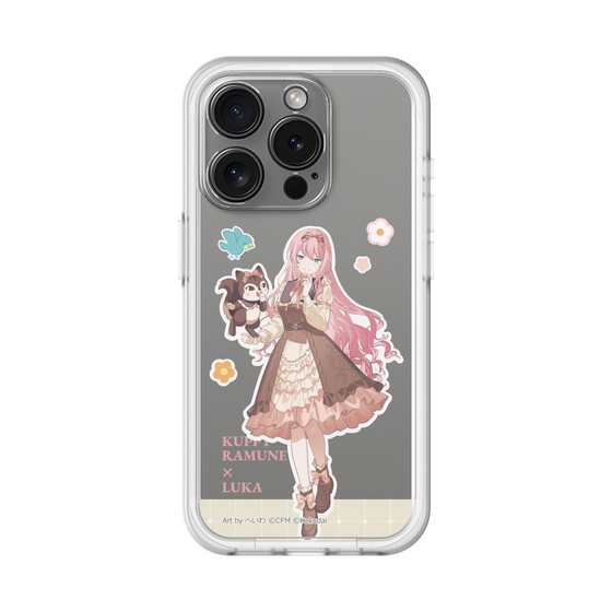 Slim Protection Premium Case［ Hatsune Miku × Kuppy Ramune – Megurine Luka × Ram – Full-body Illustration 2 ］