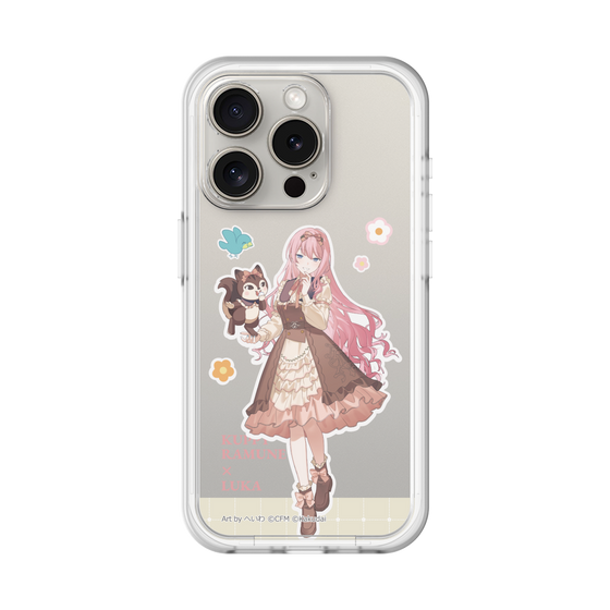 Slim Protection Premium Case［ Hatsune Miku × Kuppy Ramune – Megurine Luka × Ram – Full-body Illustration 2 ］