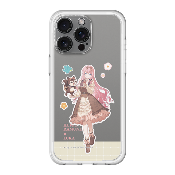 Slim Protection Premium Case［ Hatsune Miku × Kuppy Ramune – Megurine Luka × Ram – Full-body Illustration 2 ］