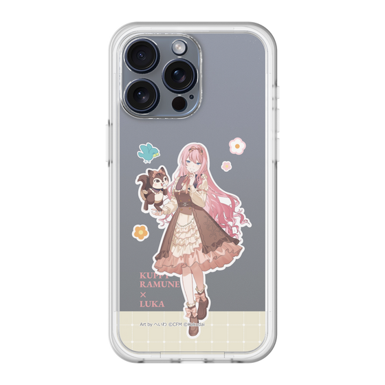 Slim Protection Premium Case［ Hatsune Miku × Kuppy Ramune – Megurine Luka × Ram – Full-body Illustration 2 ］