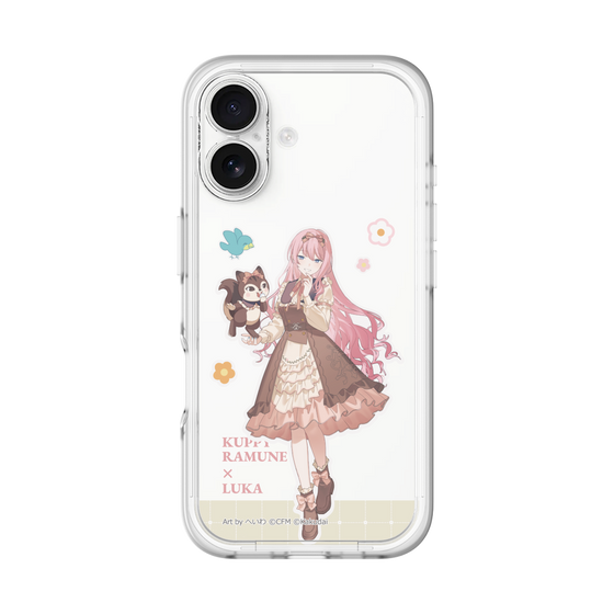Slim Protection Premium Case［ Hatsune Miku × Kuppy Ramune – Megurine Luka × Ram – Full-body Illustration 2 ］