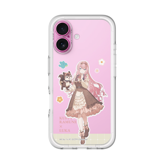 Slim Protection Premium Case［ Hatsune Miku × Kuppy Ramune – Megurine Luka × Ram – Full-body Illustration 2 ］