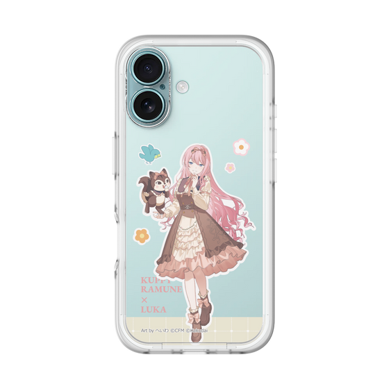 Slim Protection Premium Case［ Hatsune Miku × Kuppy Ramune – Megurine Luka × Ram – Full-body Illustration 2 ］