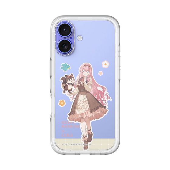 Slim Protection Premium Case［ Hatsune Miku × Kuppy Ramune – Megurine Luka × Ram – Full-body Illustration 2 ］