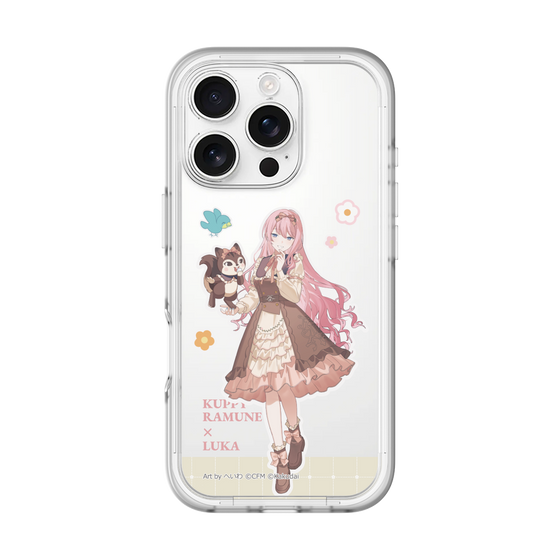Slim Protection Premium Case［ Hatsune Miku × Kuppy Ramune – Megurine Luka × Ram – Full-body Illustration 2 ］