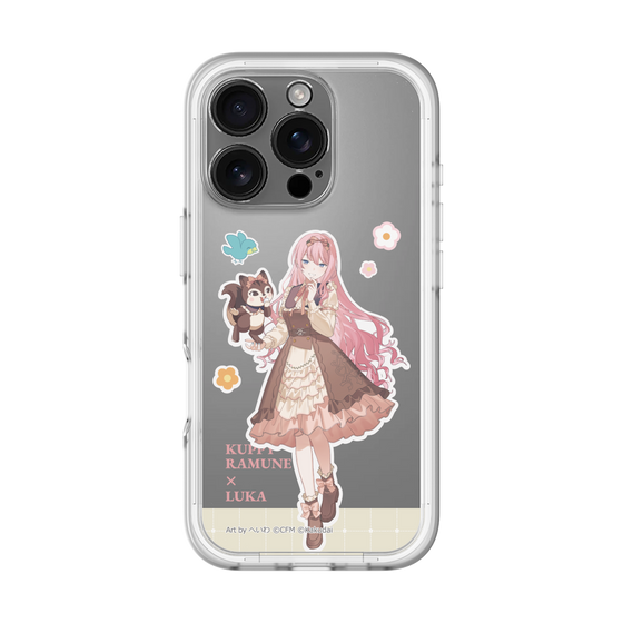 Slim Protection Premium Case［ Hatsune Miku × Kuppy Ramune – Megurine Luka × Ram – Full-body Illustration 2 ］