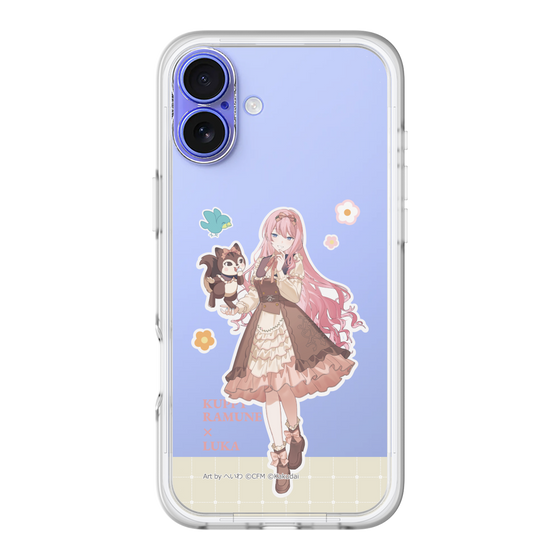 Slim Protection Premium Case［ Hatsune Miku × Kuppy Ramune – Megurine Luka × Ram – Full-body Illustration 2 ］