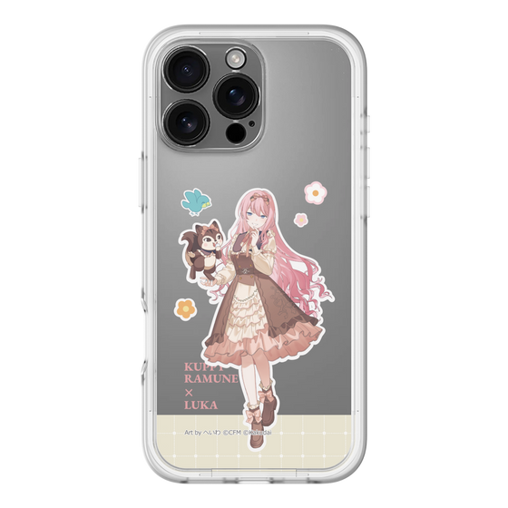 Slim Protection Premium Case［ Hatsune Miku × Kuppy Ramune – Megurine Luka × Ram – Full-body Illustration 2 ］