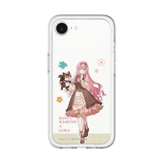 Slim Protection Premium Case［ Hatsune Miku × Kuppy Ramune – Megurine Luka × Ram – Full-body Illustration 2 ］