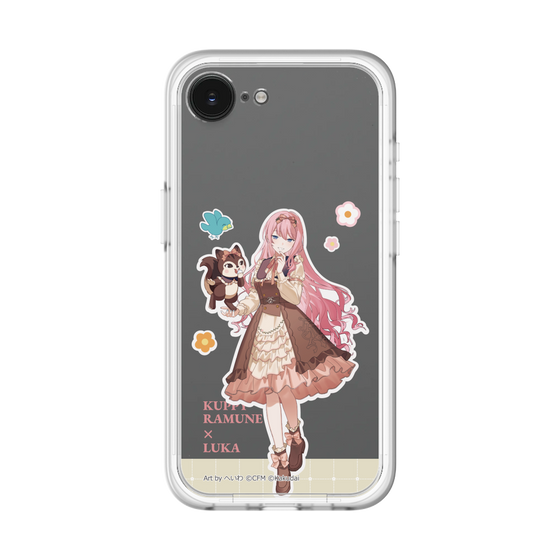 Slim Protection Premium Case［ Hatsune Miku × Kuppy Ramune – Megurine Luka × Ram – Full-body Illustration 2 ］