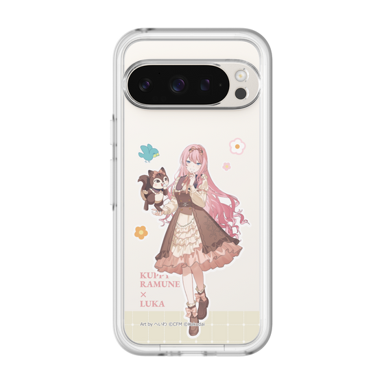 Slim Protection Premium Case［ Hatsune Miku × Kuppy Ramune – Megurine Luka × Ram – Full-body Illustration 2 ］