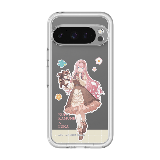 Slim Protection Premium Case［ Hatsune Miku × Kuppy Ramune – Megurine Luka × Ram – Full-body Illustration 2 ］
