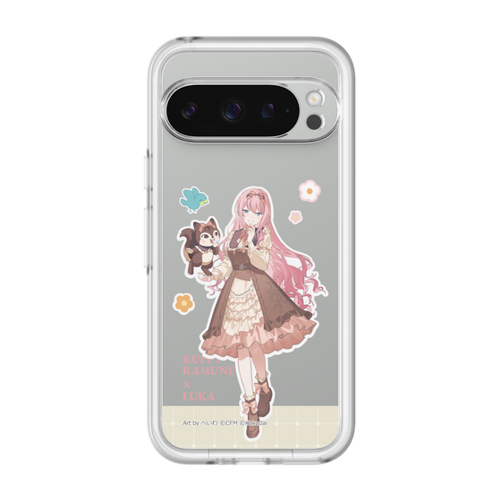 Slim Protection Premium Case［ Hatsune Miku × Kuppy Ramune – Megurine Luka × Ram – Full-body Illustration 2 ］
