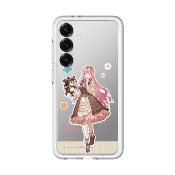 Slim Protection Premium Case［ Hatsune Miku × Kuppy Ramune – Megurine Luka × Ram – Full-body Illustration 2 ］