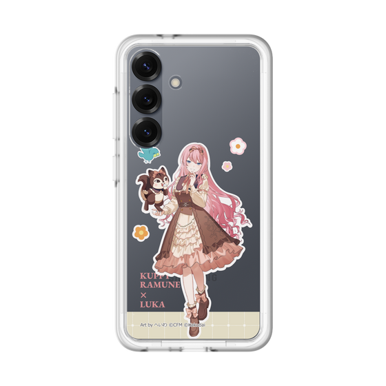 Slim Protection Premium Case［ Hatsune Miku × Kuppy Ramune – Megurine Luka × Ram – Full-body Illustration 2 ］