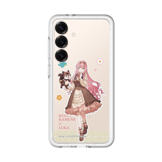 Slim Protection Premium Case［ Hatsune Miku × Kuppy Ramune – Megurine Luka × Ram – Full-body Illustration 2 ］