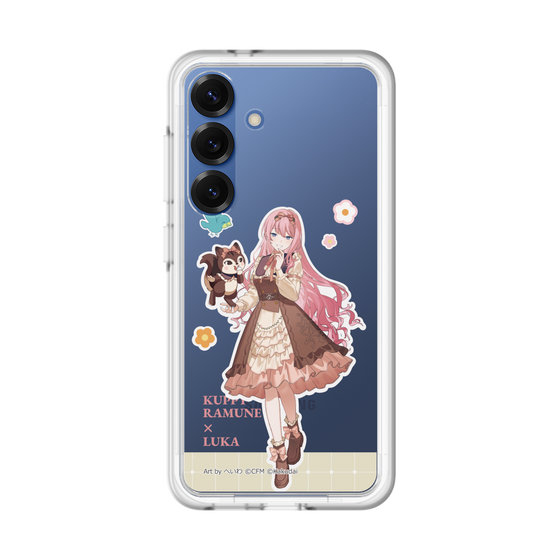 Slim Protection Premium Case［ Hatsune Miku × Kuppy Ramune – Megurine Luka × Ram – Full-body Illustration 2 ］