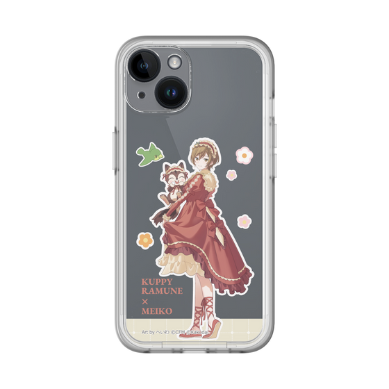 Slim Protection Premium Case［ Hatsune Miku × Kuppy Ramune – MEIKO × Ram – Full-body Illustration 2 ］