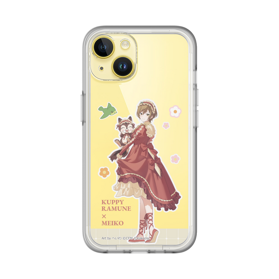 Slim Protection Premium Case［ Hatsune Miku × Kuppy Ramune – MEIKO × Ram – Full-body Illustration 2 ］