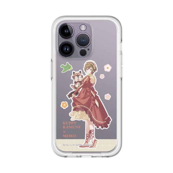 Slim Protection Premium Case［ Hatsune Miku × Kuppy Ramune – MEIKO × Ram – Full-body Illustration 2 ］