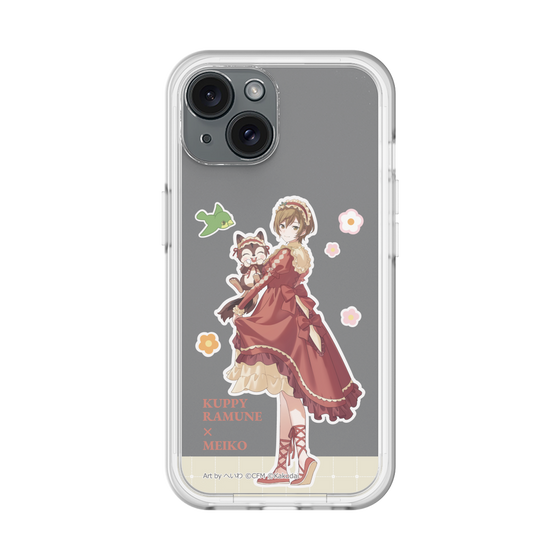 Slim Protection Premium Case［ Hatsune Miku × Kuppy Ramune – MEIKO × Ram – Full-body Illustration 2 ］