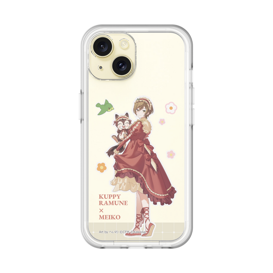 Slim Protection Premium Case［ Hatsune Miku × Kuppy Ramune – MEIKO × Ram – Full-body Illustration 2 ］