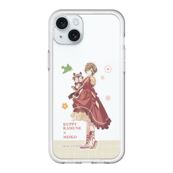 Slim Protection Premium Case［ Hatsune Miku × Kuppy Ramune – MEIKO × Ram – Full-body Illustration 2 ］