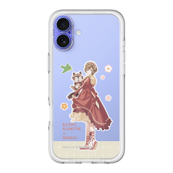 Slim Protection Premium Case［ Hatsune Miku × Kuppy Ramune – MEIKO × Ram – Full-body Illustration 2 ］