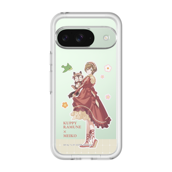 Slim Protection Premium Case［ Hatsune Miku × Kuppy Ramune – MEIKO × Ram – Full-body Illustration 2 ］