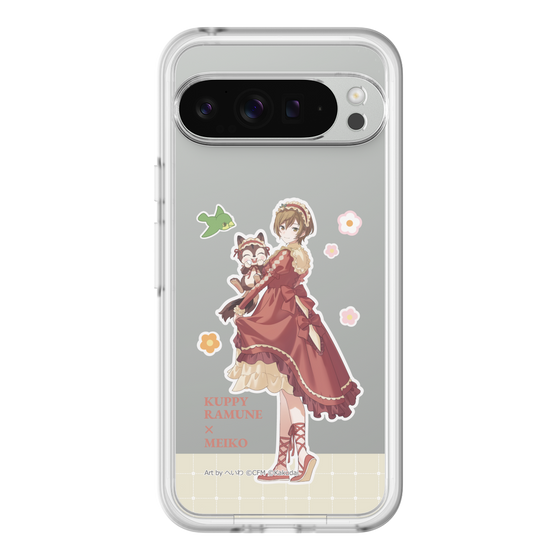 Slim Protection Premium Case［ Hatsune Miku × Kuppy Ramune – MEIKO × Ram – Full-body Illustration 2 ］