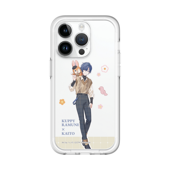 Slim Protection Premium Case［ Hatsune Miku × Kuppy Ramune – KAITO × Kuppy – Full-body Illustration 2 ］