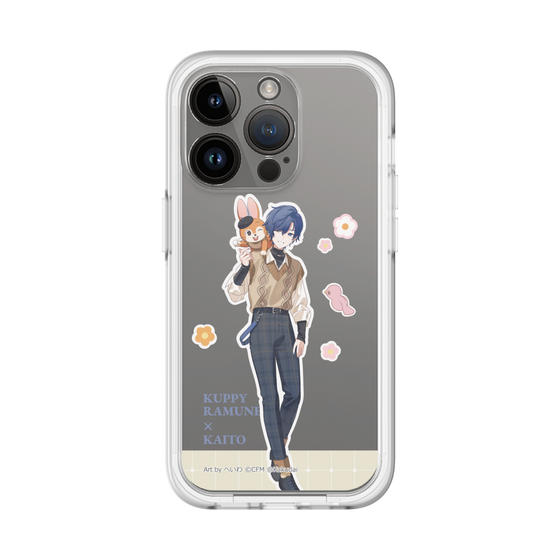 Slim Protection Premium Case［ Hatsune Miku × Kuppy Ramune – KAITO × Kuppy – Full-body Illustration 2 ］
