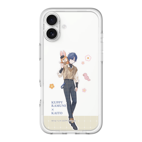Slim Protection Premium Case［ Hatsune Miku × Kuppy Ramune – KAITO × Kuppy – Full-body Illustration 2 ］