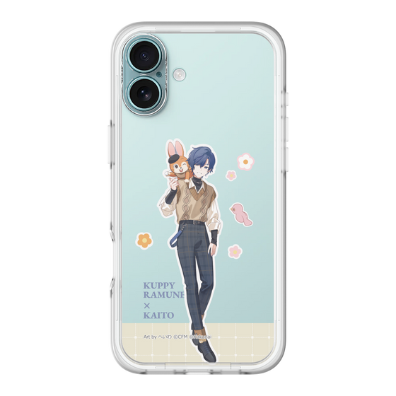 Slim Protection Premium Case［ Hatsune Miku × Kuppy Ramune – KAITO × Kuppy – Full-body Illustration 2 ］