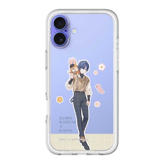 Slim Protection Premium Case［ Hatsune Miku × Kuppy Ramune – KAITO × Kuppy – Full-body Illustration 2 ］