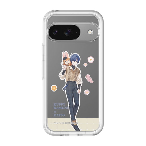 Slim Protection Premium Case［ Hatsune Miku × Kuppy Ramune – KAITO × Kuppy – Full-body Illustration 2 ］