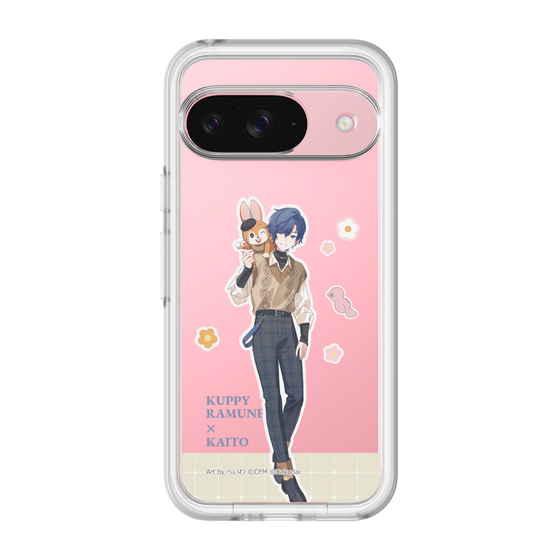 Slim Protection Premium Case［ Hatsune Miku × Kuppy Ramune – KAITO × Kuppy – Full-body Illustration 2 ］