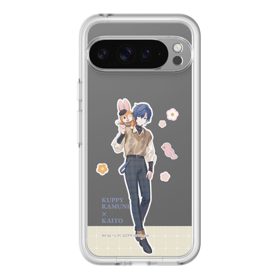 Slim Protection Premium Case［ Hatsune Miku × Kuppy Ramune – KAITO × Kuppy – Full-body Illustration 2 ］