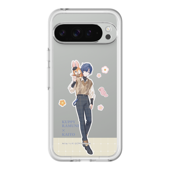 Slim Protection Premium Case［ Hatsune Miku × Kuppy Ramune – KAITO × Kuppy – Full-body Illustration 2 ］