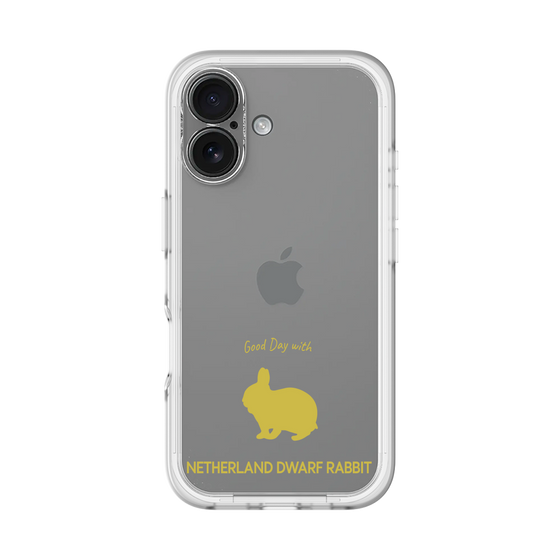 Slim Protection Premium Case［ &UCHINOCO - Rabbit - Netherland Dwarf ］