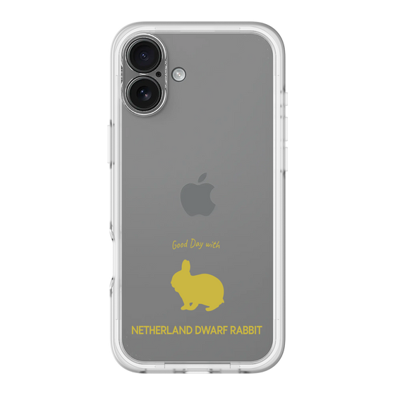 Slim Protection Premium Case［ &UCHINOCO - Rabbit - Netherland Dwarf ］