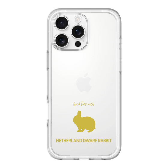 Slim Protection Premium Case［ &UCHINOCO - Rabbit - Netherland Dwarf ］