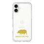 Slim Protection Premium Case［ &UCHINOCO - Mini Pig ］
