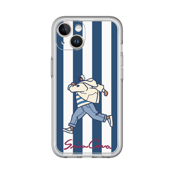 Slim Protection Premium Case［ SINA COVA - Stripe ］
