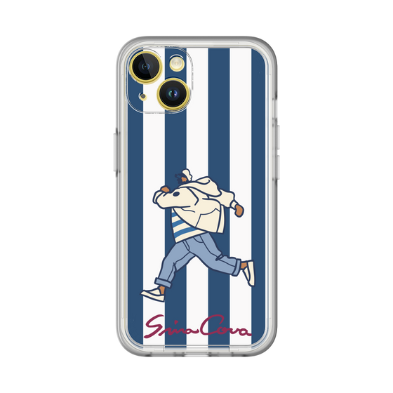 Slim Protection Premium Case［ SINA COVA - Stripe ］