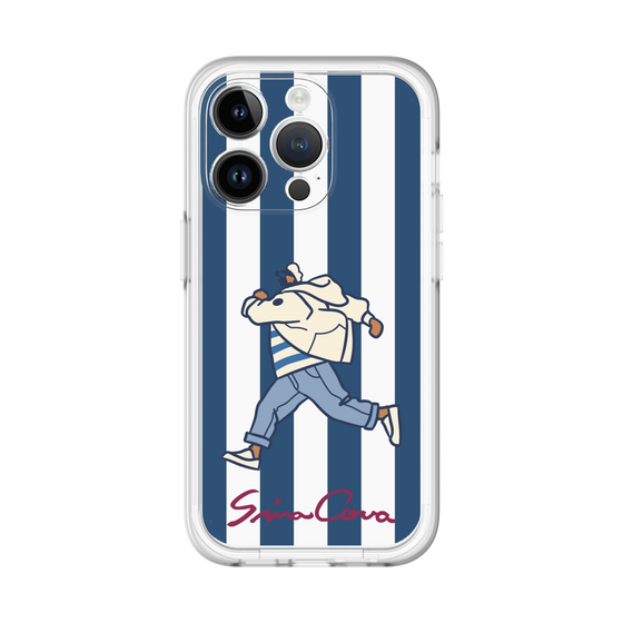 Slim Protection Premium Case［ SINA COVA - Stripe ］