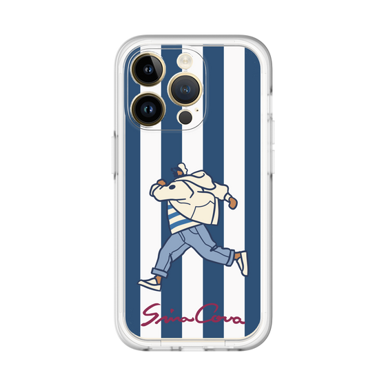 Slim Protection Premium Case［ SINA COVA - Stripe ］