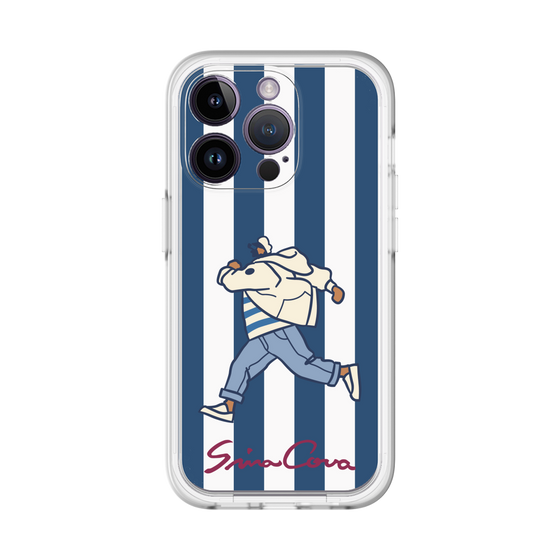 Slim Protection Premium Case［ SINA COVA - Stripe ］